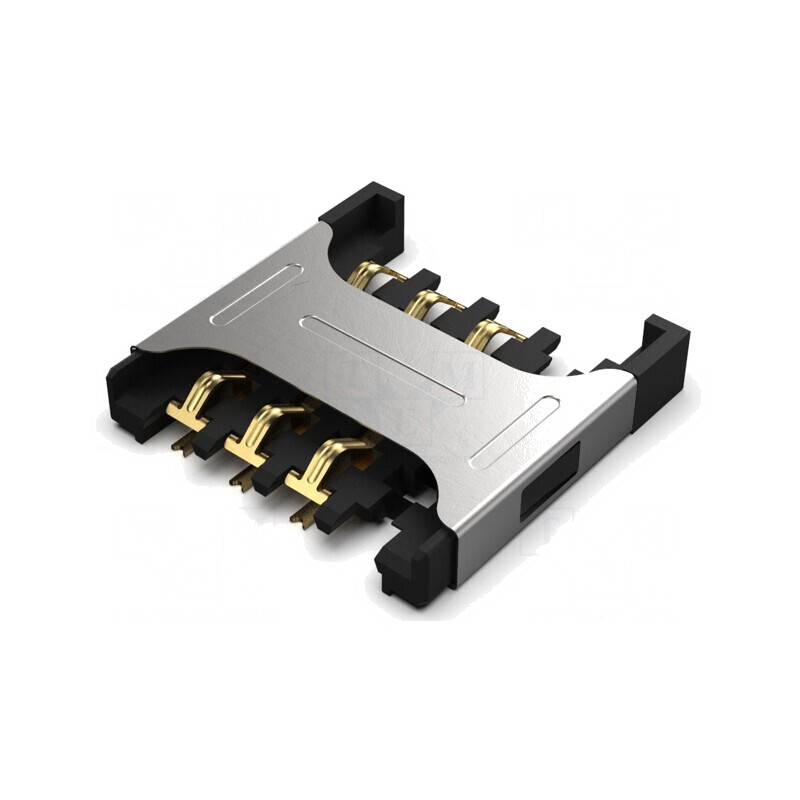 Conector Micro SIM Push-Pull SMT Aurit | Electronic-mag.ro | Componente Electronice