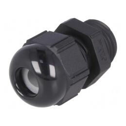 Garnitură Etanșare PG9 Poliamidă Neagră IP68 | Electronic-mag.ro | Componente Electronice