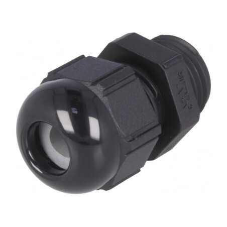Garnitură Etanșare PG9 Poliamidă Neagră IP68 | Electronic-mag.ro | Componente Electronice
