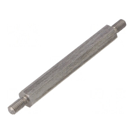 Piuliţă-distanţieră 50mm M4 hexagonală | Electronic-mag.ro | Componente Electronice