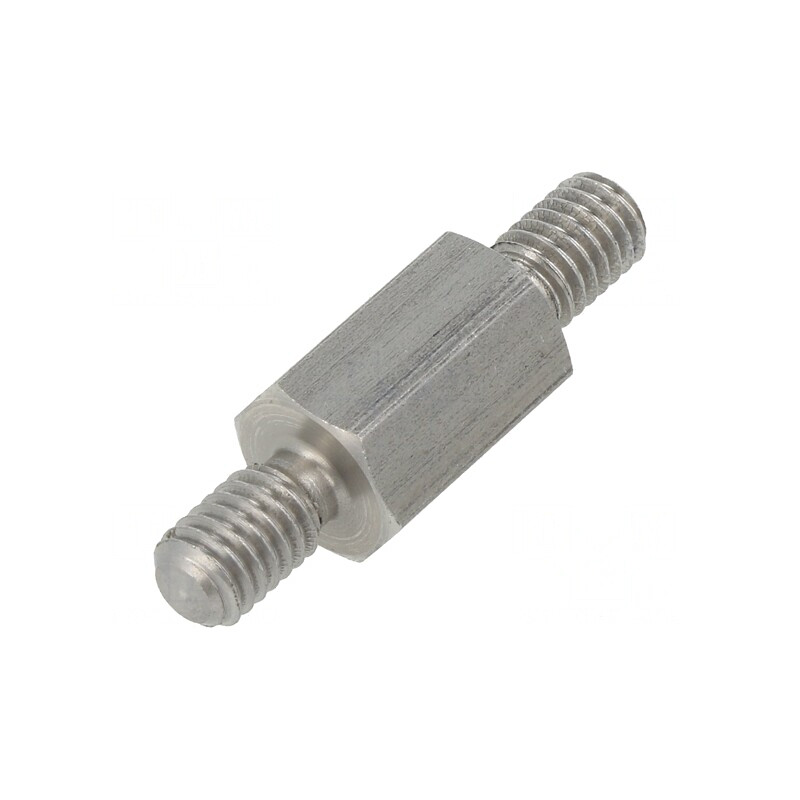 Piuliţă-distanţieră filetată M6 15mm hexagonală | Electronic-mag.ro | Componente Electronice