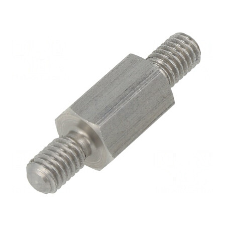 Piuliţă-distanţieră filetată M6 15mm hexagonală | Electronic-mag.ro | Componente Electronice
