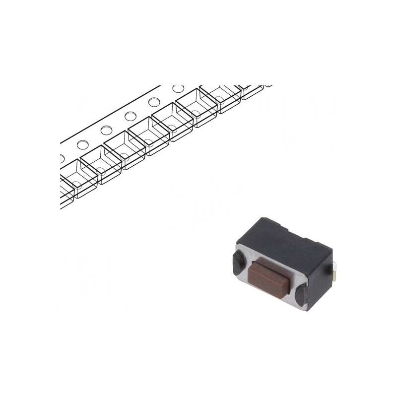 Microîntrerupător TACT SPST-NO 0,05A 12VDC SMD | Electronic-mag.ro | Componente Electronice Microîntrerupător TACT SPST-NO 0,05A 12VDC SMD | Electronic-mag.ro | Componente Electronice