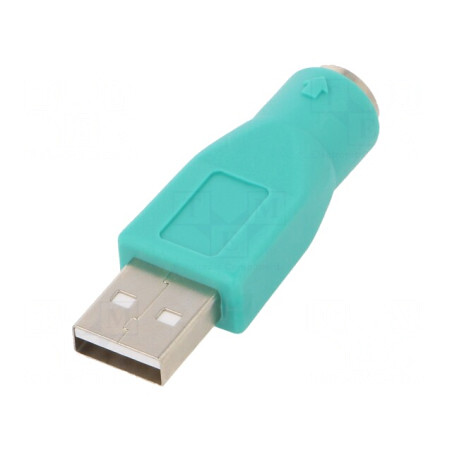 Adaptor USB la PS/2 Verde | Electronic-mag.ro | Componente Electronice