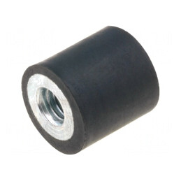 Atenuator de Vibrații M4 10mm Guma 90N | Electronic-mag.ro | Componente Electronice