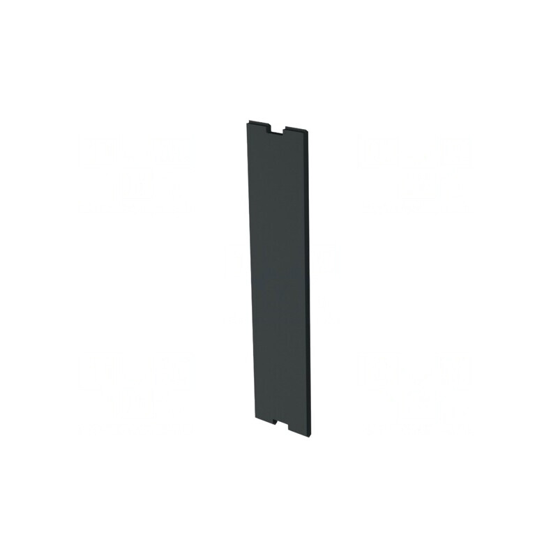 Panou Interior Railbox Compact Vertical Gri Închis 22.5 | Electronic-mag.ro | Componente Electronice