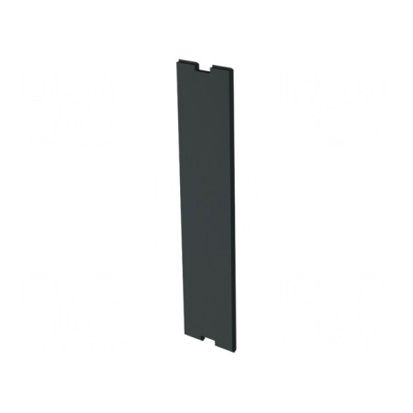 Panou Interior Railbox Compact Vertical Gri Închis 22.5 | Electronic-mag.ro | Componente Electronice