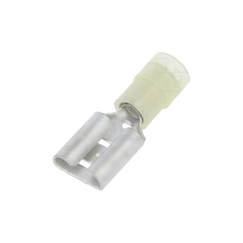 Terminal Mamă Crimpat 9,5mm 1,2mm pentru Cablu 4-6mm² | Electronic-mag.ro | Componente Electronice