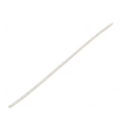 Manșon termocontractabil alb 1,2mm 1m | Electronic-mag.ro | Componente Electronice
