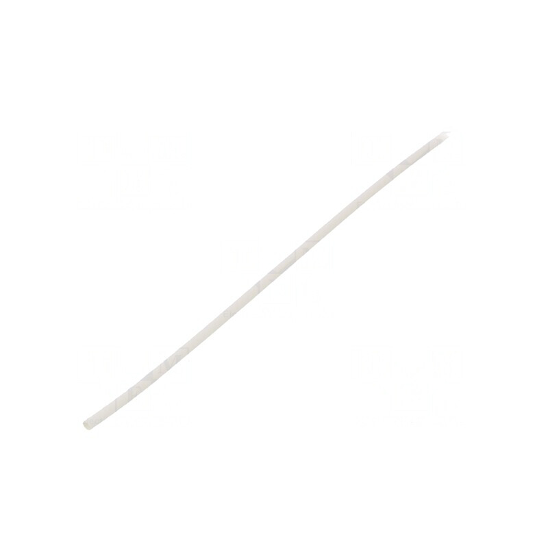 Manșon termocontractabil alb 1,2mm 1m | Electronic-mag.ro | Componente Electronice