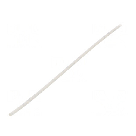 Manșon termocontractabil alb 1,2mm 1m | Electronic-mag.ro | Componente Electronice