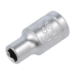 Cheie tubulară 6-puncte HEX 5mm 1/4 oțel crom-vanadium | Electronic-mag.ro | Componente Electronice