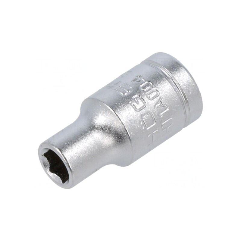Cheie tubulară 6-puncte HEX 5mm 1/4 oțel crom-vanadium | Electronic-mag.ro | Componente Electronice