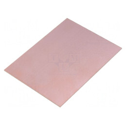 Placă Laminat Epoxidic FR4 1mm 100x75mm | Electronic-mag.ro | Componente Electronice
