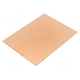 Placă Laminat FR4 Epoxidică 0.6mm 100x75mm Două Fețe