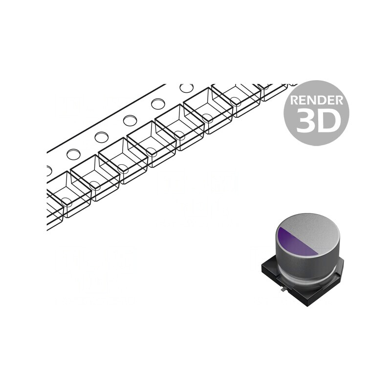 Condensator Polimeric 330uF 16V SMD | Electronic-mag.ro | Componente Electronice