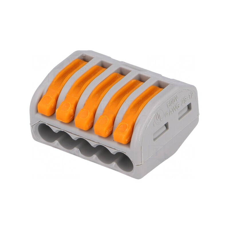 Bornă cu Arc 400V 32A 0,08-2,5mm² Cu Eliberare Rapidă | Electronic-mag.ro | Componente Electronice