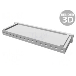 Conector Mufă Cablu-Placă Mamă 2,54mm 15 Pin | Electronic-mag.ro | Componente Electronice