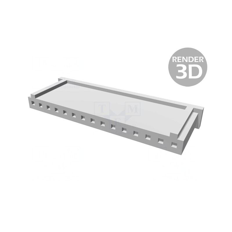 Conector Mufă Cablu-Placă Mamă 2,54mm 15 Pin | Electronic-mag.ro | Componente Electronice