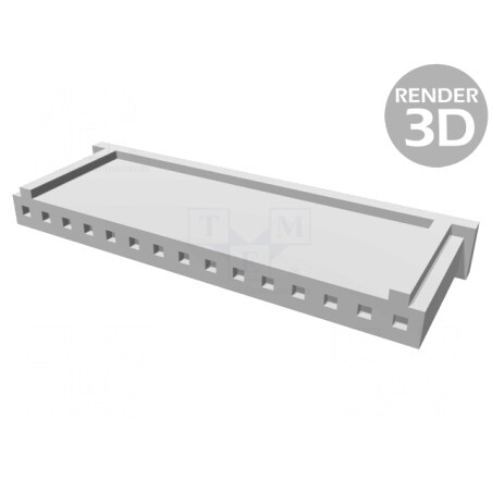 Conector Mufă Cablu-Placă Mamă 2,54mm 15 Pin | Electronic-mag.ro | Componente Electronice