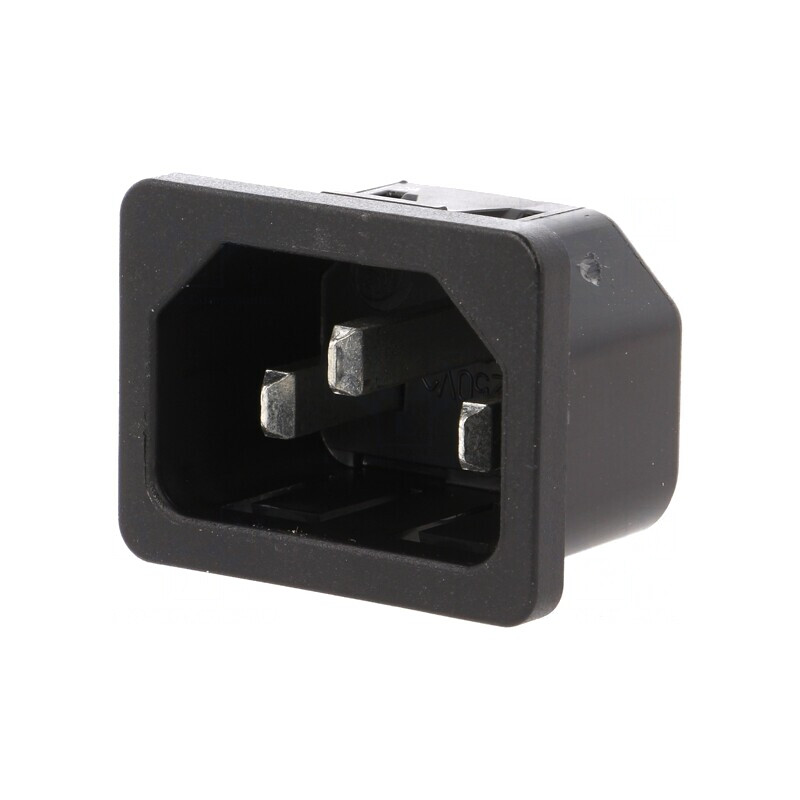 Conector Alimentare AC 10A 250VAC IEC 60320 | Electronic-mag.ro | Componente Electronice Conector Alimentare AC 10A 250VAC IEC 60320 | Electronic-mag.ro | Componente Electronice