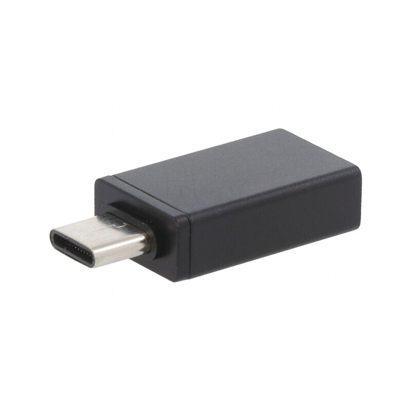 Adaptor USB 3.0 USB A la USB C Negru Cablexpert | Electronic-mag.ro | Componente Electronice