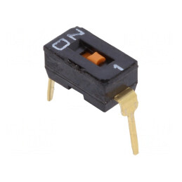 Comutator DIP-SWITCH 1 Secțiune ON-OFF 0.025A 24VDC | Electronic-mag.ro | Componente Electronice
