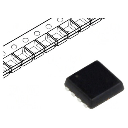 P-MOSFET Tranzistor Unipolar -20V -67A 62,5W DFN5x6 | Electronic-mag.ro | Componente Electronice