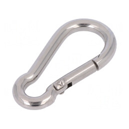 Carabină Oţel Inoxidabil A4 40mm 4mm | Electronic-mag.ro | Componente Electronice