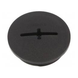 Capac de Protecție Poliamidă Neagră IP56 M32 1,5 8mm | Electronic-mag.ro | Componente Electronice