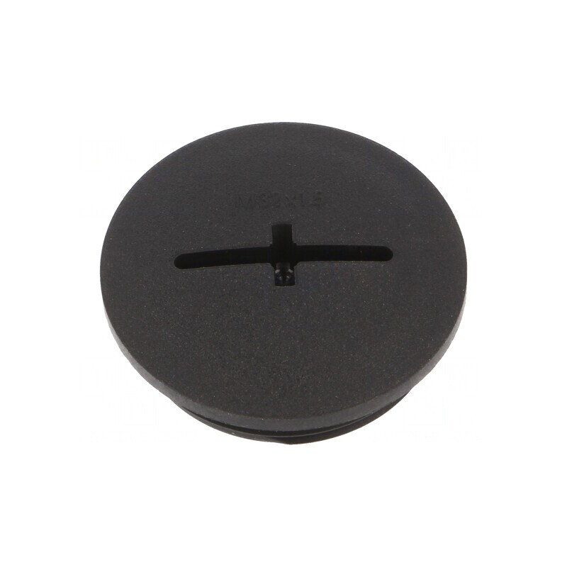 Capac de Protecție Poliamidă Neagră IP56 M32 1,5 8mm | Electronic-mag.ro | Componente Electronice