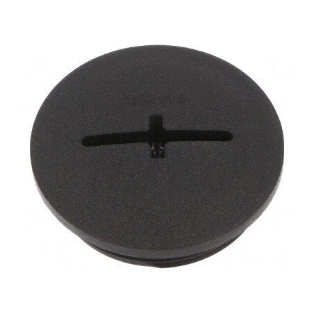 Capac de Protecție Poliamidă Neagră IP56 M32 1,5 8mm | Electronic-mag.ro | Componente Electronice