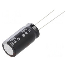 Condensator Electrolitic THT 100uF 160V 12.5x25mm | Electronic-mag.ro | Componente Electronice