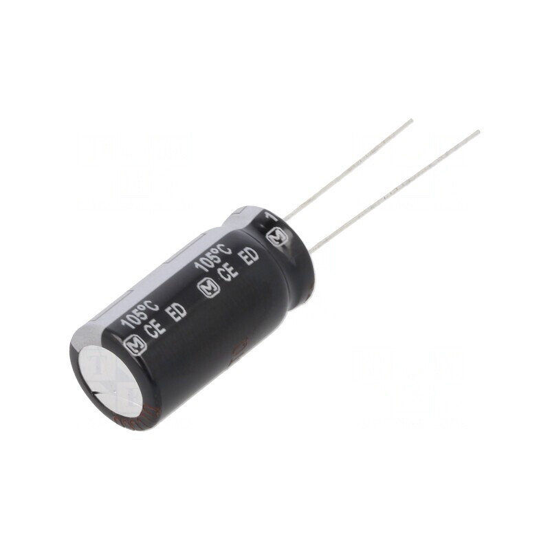 Condensator Electrolitic THT 100uF 160V 12.5x25mm | Electronic-mag.ro | Componente Electronice