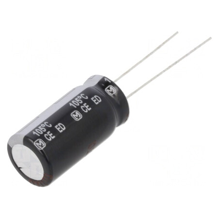 Condensator Electrolitic THT 100uF 160V 12.5x25mm | Electronic-mag.ro | Componente Electronice