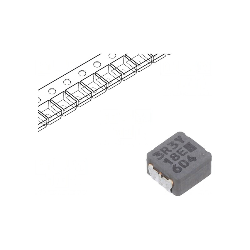 Inductor SMD 3.3uH 8.6A 31.3mΩ 5.5x5x3mm | Electronic-mag.ro | Componente Electronice