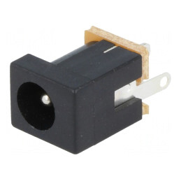 Conector Alimentare DC Tată 5,5x2,1mm 5A Lipire | Electronic-mag.ro | Componente Electronice