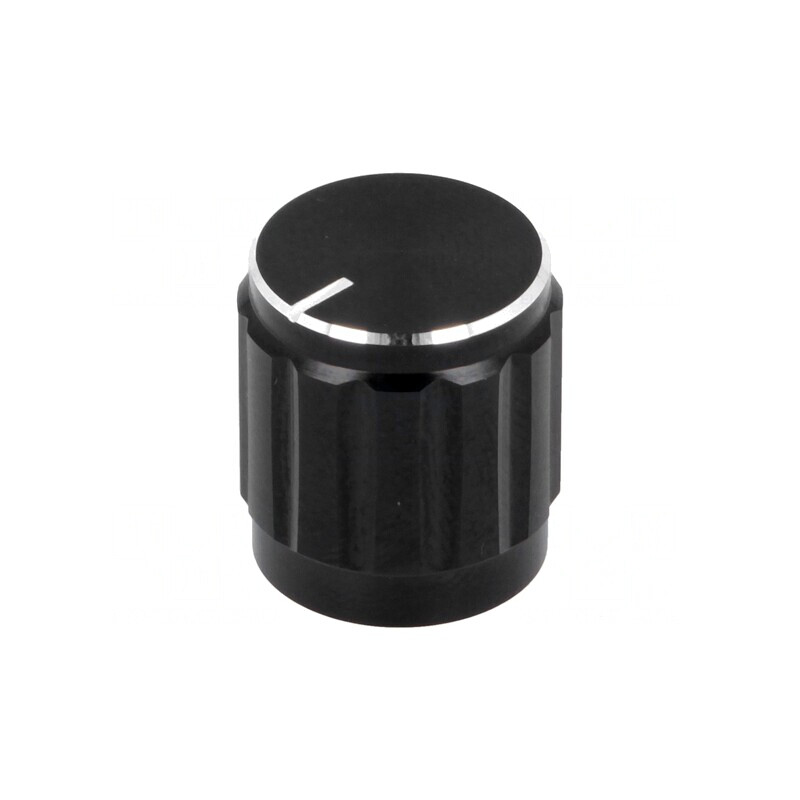 Buton Rotativ Aluminiu Termoplast 6mm | Electronic-mag.ro | Componente Electronice