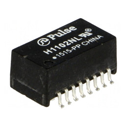 Transformator LAN SMD 1 Port 0-70°C -1,1dB