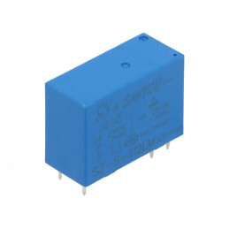 Releu Electromagnetic SPST-NO 12VDC 16A THT | Electronic-mag.ro | Componente Electronice