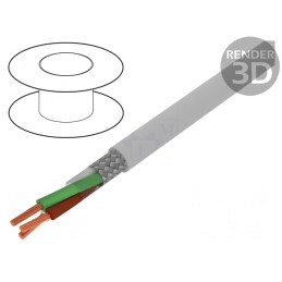 Cablu Ecranat BiT LiYCY 3x0,5mm2 Cupru Cositorit | Electronic-mag.ro | Componente Electronice