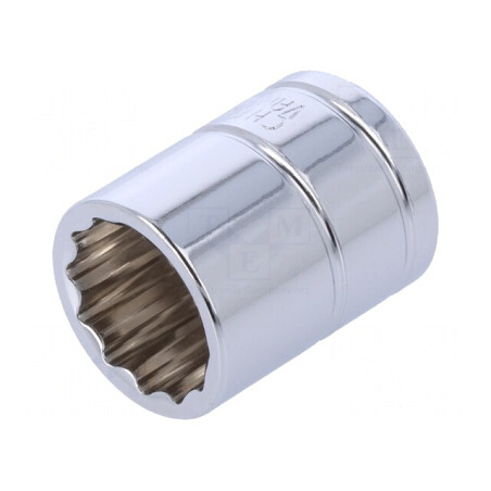 Tubulară 12-puncte 14mm 1/4 oțel crom-vanadium | Electronic-mag.ro | Componente Electronice