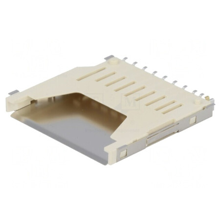 Conector pentru Carduri SD SMT fără Ejector | Electronic-mag.ro | Componente Electronice