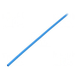 Manșon termocontractabil albastru 1,6mm 1m | Electronic-mag.ro | Componente Electronice