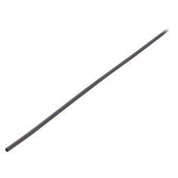 Manşon Termocontractabil 1,6mm Negru 1m | Electronic-mag.ro | Componente Electronice