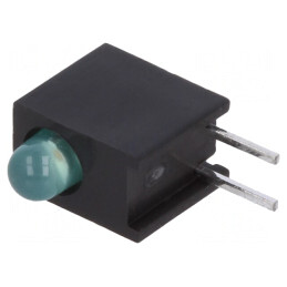 LED Verde 3mm Difuz 2mA | Electronic-mag.ro | Componente Electronice