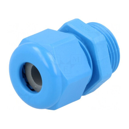 Garnitură etanșare PG11 IP68 poliamidă albastră | Electronic-mag.ro | Componente Electronice