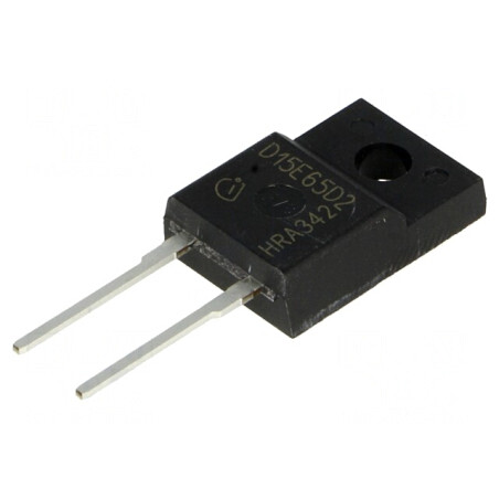 Diode Redresoare THT 650V 15A TO220FP-2 | Electronic-mag.ro | Componente Electronice
