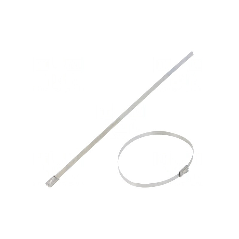 Colier de Strângere Oțel Inoxidabil 201mm 4,6mm AISI 304 | Electronic-mag.ro | Componente Electronice