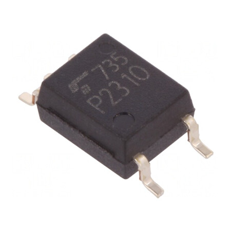 Optocuplor SMD 3,75kV 5Mbps SO6 | Electronic-mag.ro | Componente Electronice